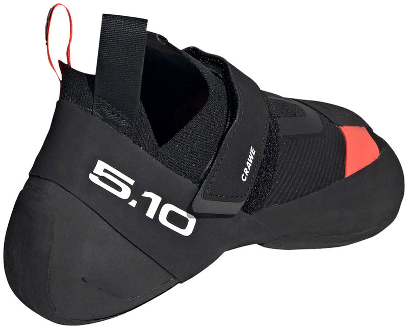Load image into Gallery viewer, Five Ten Crawe Climbing Shoes - Men's, Core Black/FTWR White/Solar Red, 9.5
