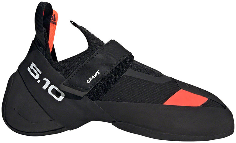 Load image into Gallery viewer, Five Ten Crawe Climbing Shoes - Men&#39;s, Core Black/FTWR White/Solar Red, 10
