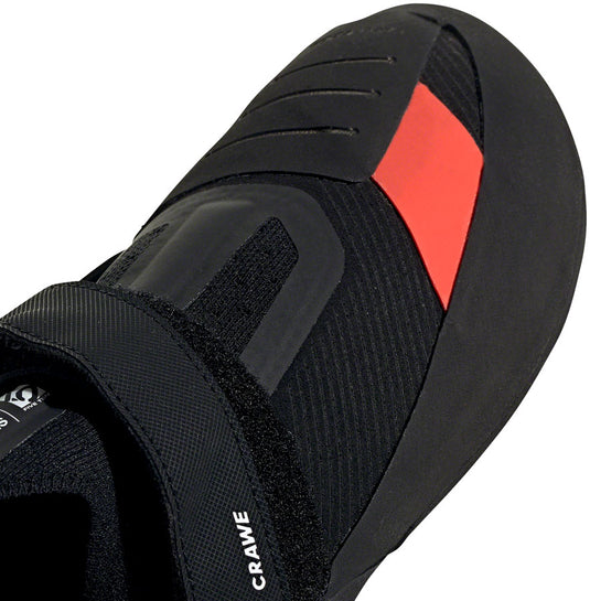 Five Ten Crawe Climbing Shoes - Men's, Core Black/FTWR White/Solar Red, 9.5