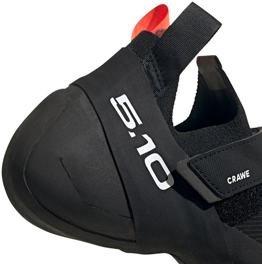 Five Ten Crawe Climbing Shoes - Men's, Core Black/FTWR White/Solar Red, 9.5