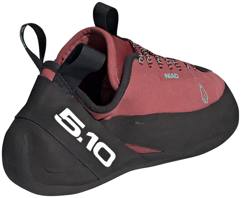 Load image into Gallery viewer, Five Ten Niad Lace Climbing Shoes - Men's, Core Black/Crew Red/Acid Mint, 10

