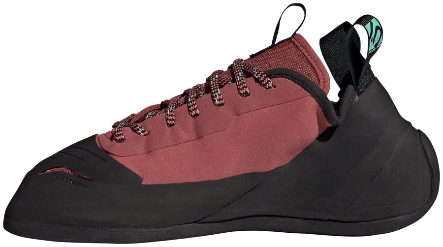 Five Ten Niad Lace Climbing Shoes - Men's, Core Black/Crew Red/Acid Mint, 8
