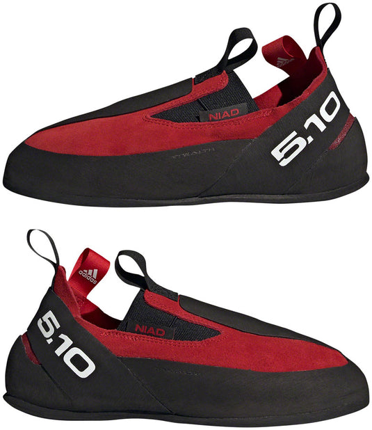Five Ten Niad Moccasym Climbing Shoes - Men's, Power Red/Core Black/FTWR White, 9