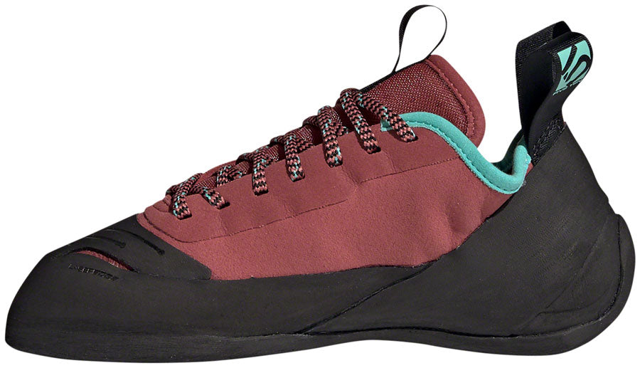 Five Ten Niad Lace Climbing Shoes - Women's, Core Black/Crew Red/Acid Mint, 10.5