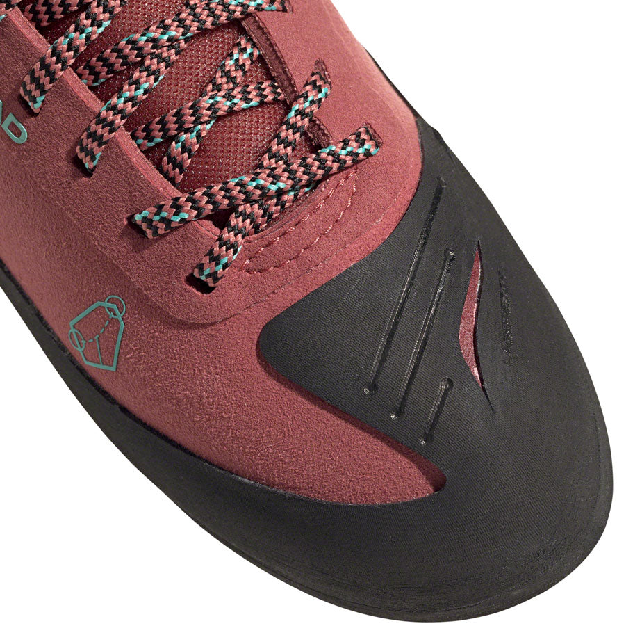 Five Ten Niad Lace Climbing Shoes - Women's, Core Black/Crew Red/Acid Mint, 7