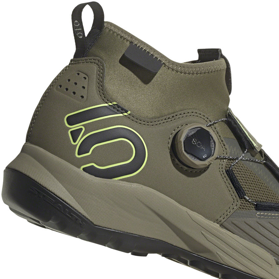 Five Ten Trailcross Pro Mountain Clipless Shoes - Men's, Green/Black/Green, 6.5