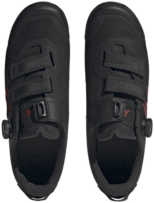 Five Ten Kestrel BOA Mountain Clipless Shoes - Men's, Core Black/Gray Six/Gray Four, 14