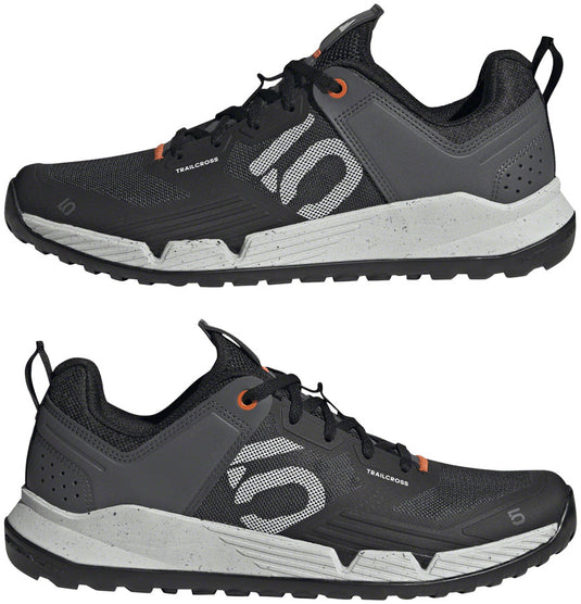 Five Ten Trailcross XT Flat Shoes - Men's, Core Black/Ftwr White/Gray Six, 7