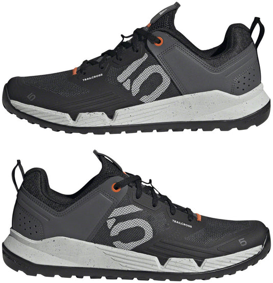 Five Ten Trailcross XT Flat Shoes - Men's, Core Black/Ftwr White/Gray Six, 10