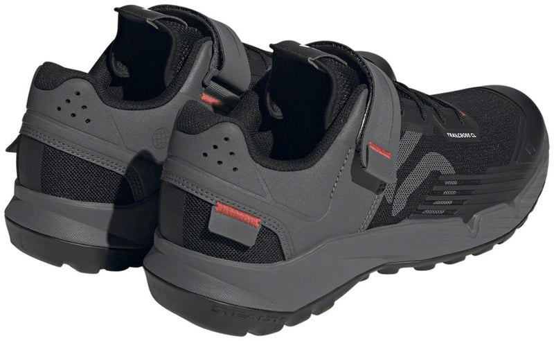 Load image into Gallery viewer, Five Ten Trailcross Mountain Clipless Shoes - Men&#39;s, Core Black/Gray Three/Red, 7
