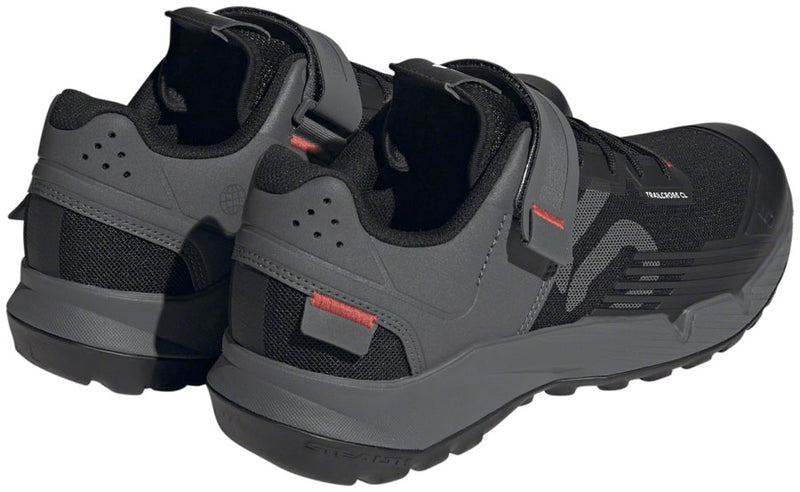 Load image into Gallery viewer, Five Ten Trailcross Mountain Clipless Shoes - Men&#39;s, Core Black/Gray Three/Red, 7.5
