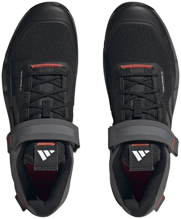 Load image into Gallery viewer, Five Ten Trailcross Mountain Clipless Shoes - Men&#39;s, Core Black/Gray Three/Red, 7
