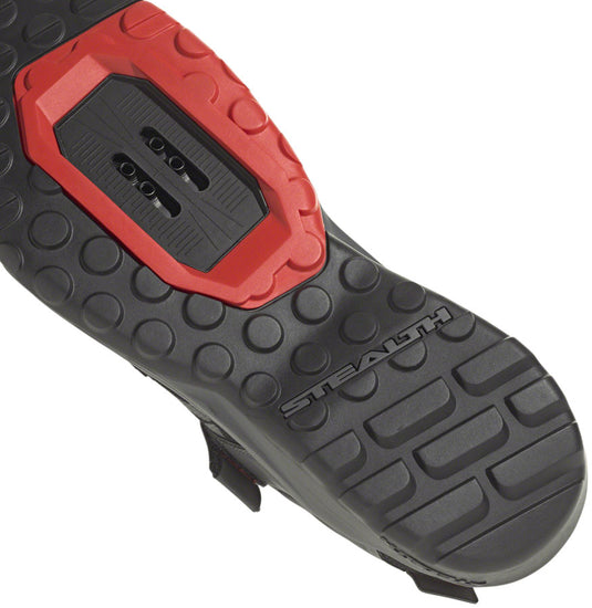 Five Ten Trailcross Mountain Clipless Shoes - Men's, Core Black/Gray Three/Red, 12
