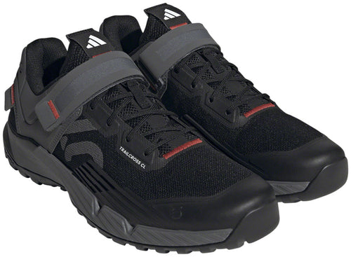 Five Ten Trailcross Mountain Clipless Shoes - Men's, Core Black/Gray Three/Red, 7