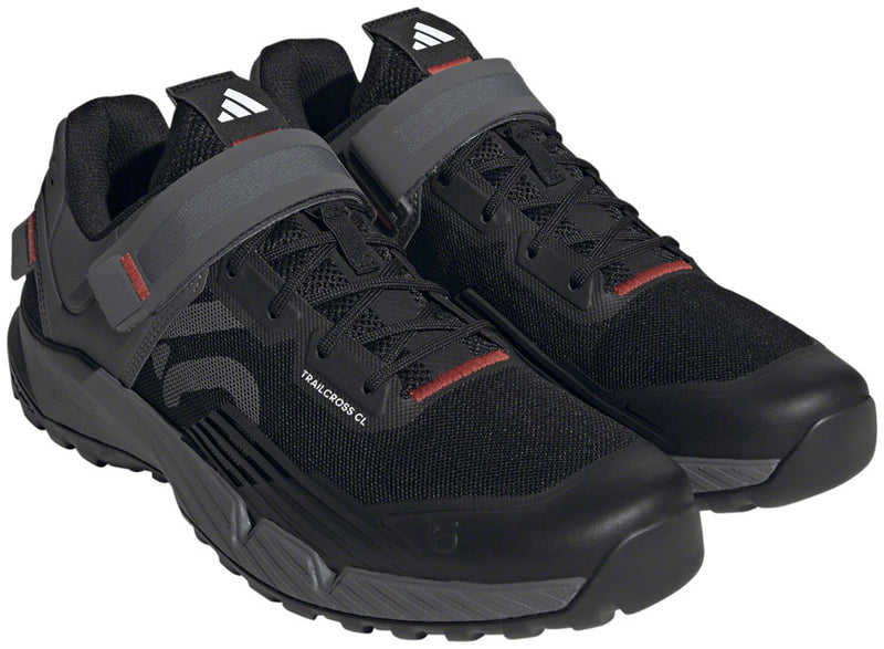 Load image into Gallery viewer, Five-Ten-Trailcross-Mountain-Clipless-Shoes-Men's-Core-Black-Gray-Three-Red-Core-Black-Gray-Three-Red-8-Mountain-Biking-Shoes
