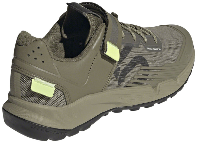 Load image into Gallery viewer, Five Ten Trailcross Mountain Clipless Shoes - Men&#39;s, Orbit Green/Carbon/Core Black, 7.5
