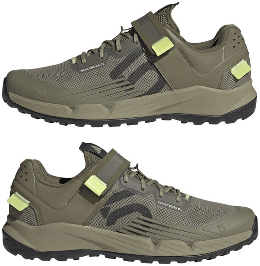 Five Ten Trailcross Mountain Clipless Shoes - Men's, Orbit Green/Carbon/Core Black, 8.5