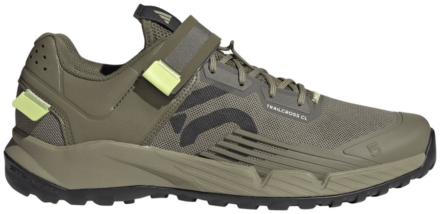Five Ten Trailcross Mountain Clipless Shoes - Men's, Orbit Green/Carbon/Core Black, 6
