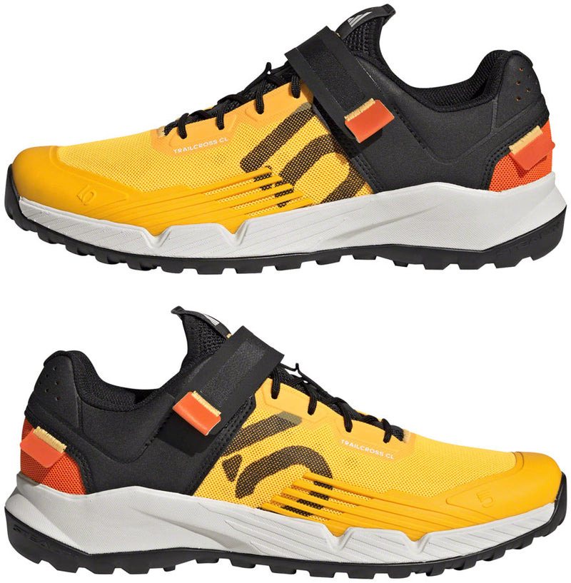 Load image into Gallery viewer, Five Ten Trailcross Mountain Clipless Shoes - Men&#39;s, Gold/Black/Orange, 12
