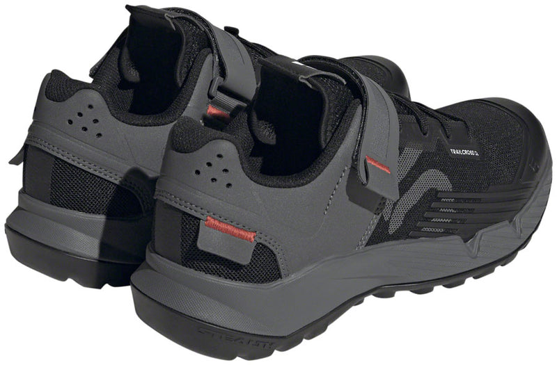 Load image into Gallery viewer, Five Ten Trailcross Mountain Clipless Shoes - Women&#39;s, Core Black/Gray Three/Red, 10.5
