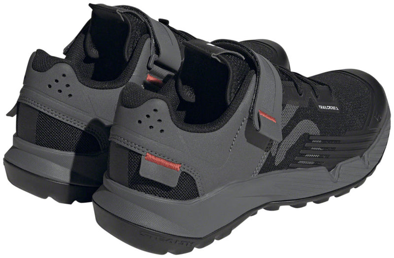 Load image into Gallery viewer, Five Ten Trailcross Mountain Clipless Shoes - Women&#39;s, Core Black/Gray Three/Red, 8
