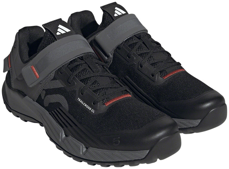 Five Ten Trailcross Mountain Clipless Shoes - Women's, Core Black/Gray Three/Red, 5.5