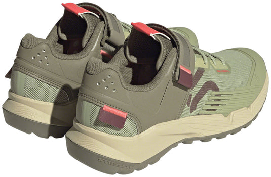 Five Ten Trailcross Mountain Clipless Shoes - Women's, Magic Lime/Quiet Crimson/Orbit Green, 6.5