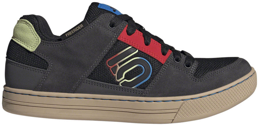 Five Ten Freerider Flat Shoes - Men's, Core Black/Carbon/Red, 12.5