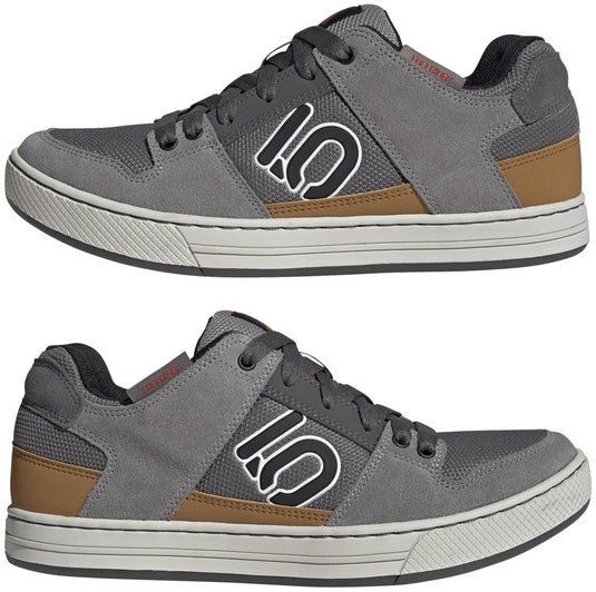 Five Ten Freerider Flat Shoes - Men's, Gray Five/Gray One/Bronze Strata, 12