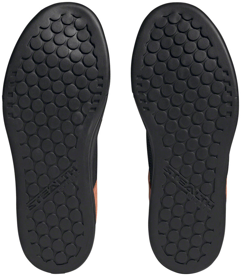 Five Ten Freerider Flat Shoes - Men's, Core Black/Ftwr White/Impact Orange, 6