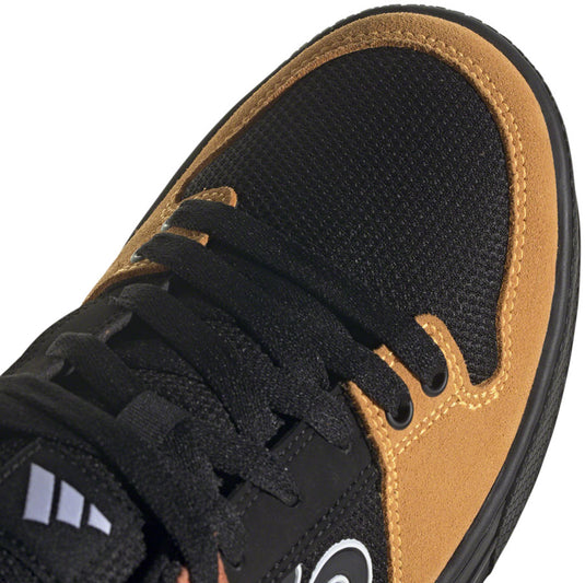 Five Ten Freerider Flat Shoes - Men's, Core Black/Ftwr White/Impact Orange, 12