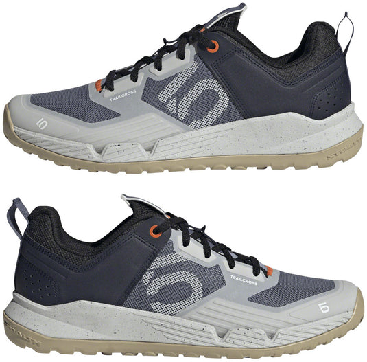 Five Ten Trailcross XT Flat Shoes - Men's, Silver Violet/Ftwr White/Steel, 9