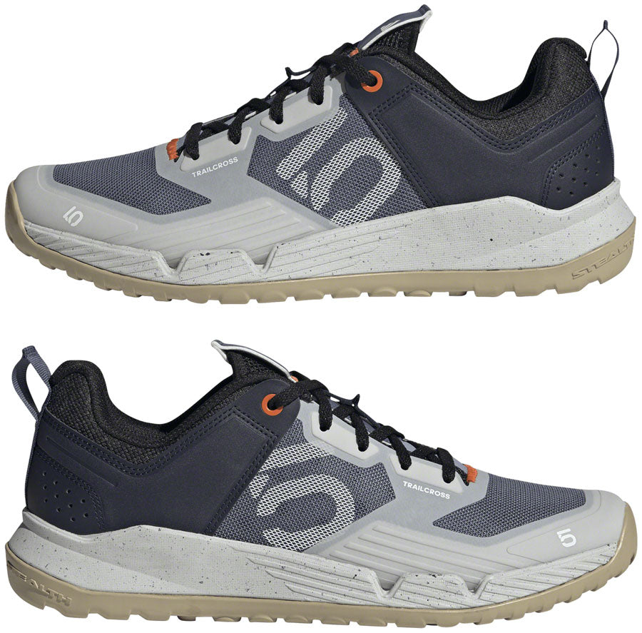 Five Ten Trailcross XT Flat Shoes - Men's, Silver Violet/Ftwr White/Steel, 12