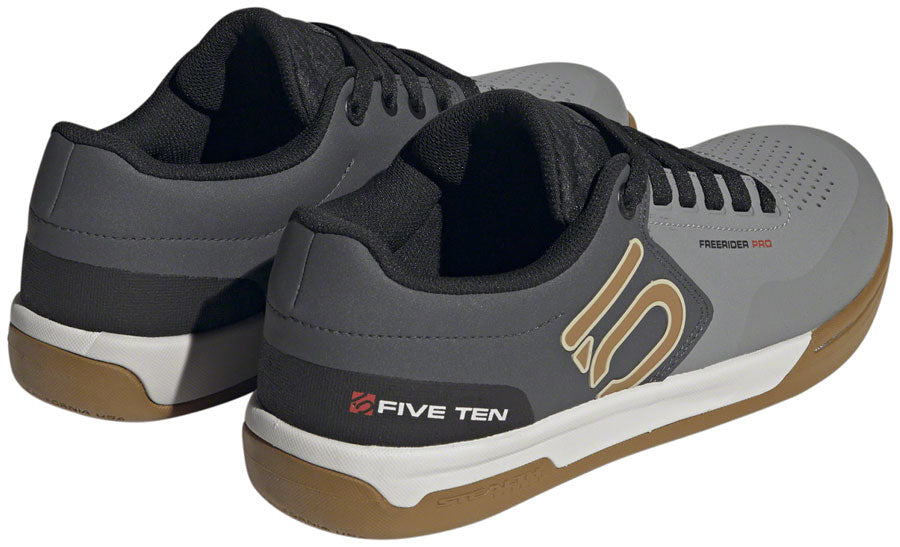 Five Ten Freerider Pro Flat Shoes - Men's, Gray Three/Bronze/Core Black, 9
