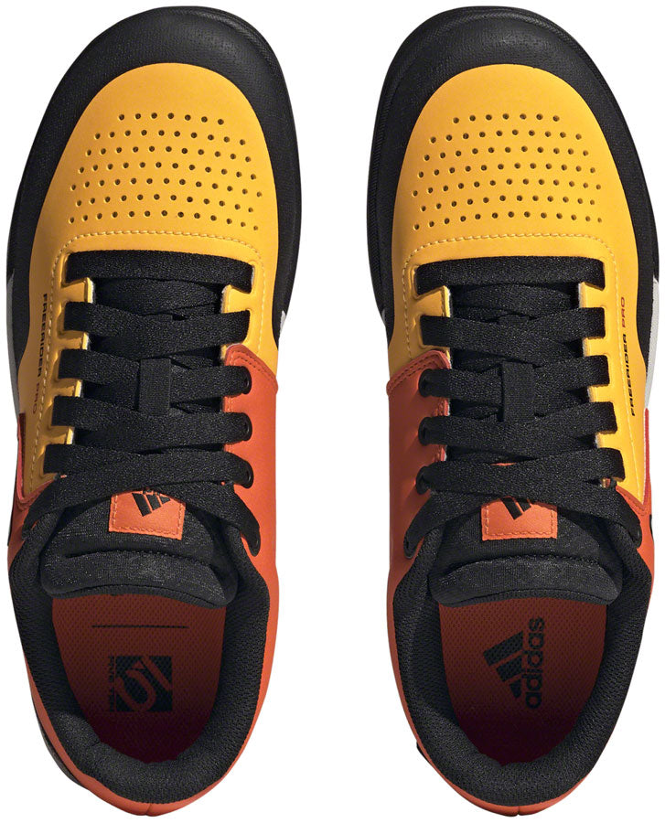Load image into Gallery viewer, Five Ten Freerider Pro Flat Shoes - Men's, Solar Gold/Ftwr White/Impact Orange, 8.5

