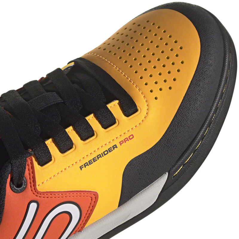 Load image into Gallery viewer, Five Ten Freerider Pro Flat Shoes - Men's, Solar Gold/Ftwr White/Impact Orange, 11.5
