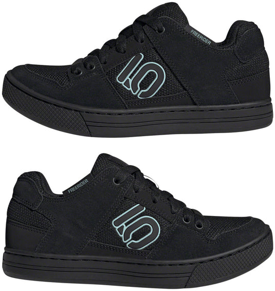 Five Ten Freerider Flat Shoes - Women's, Core Black/Core Black/Gray Six, 7