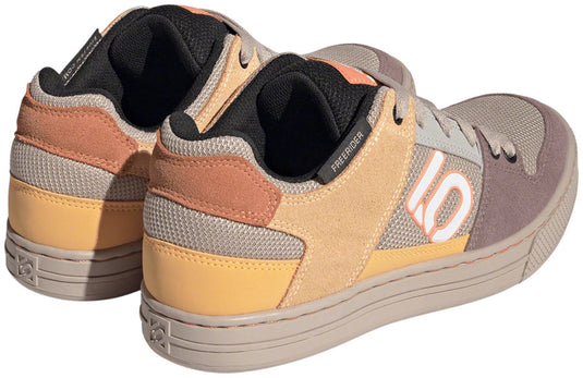 Five Ten Freerider Flat Shoes - Women's, Wonder Taupe/Ftwr White/Acid Orange, 7.5