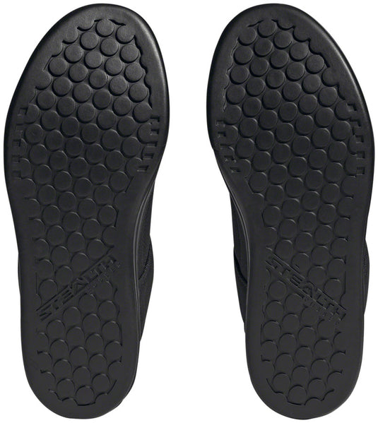 Five Ten Freerider Canvas Flat Shoes - Men's, Core Black/Dgh Solid Gray/Gray Five, 11.5