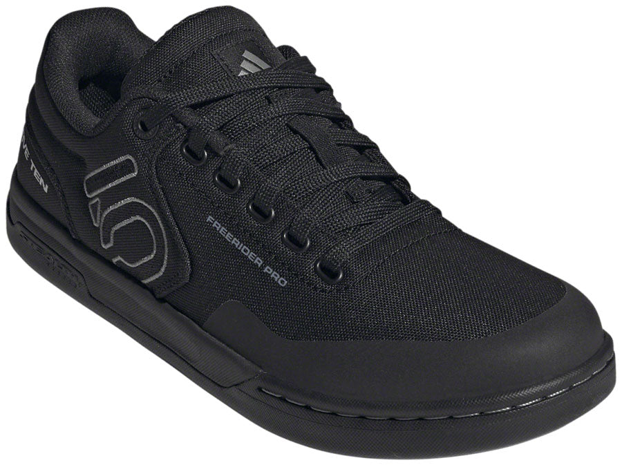 Five Ten Freerider Pro Canvas Flat Shoes - Men's, Core Black/Gray Three/Ftwr White, 6