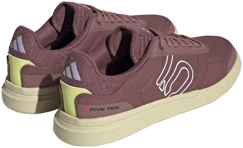 Load image into Gallery viewer, Five Ten Sleuth Deluxe Canvas Flat Shoes - Women's, Quiet Crimson/Ftwr White/Core Black, 8.5
