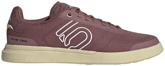 Five Ten Sleuth Deluxe Canvas Flat Shoes - Women's, Quiet Crimson/Ftwr White/Core Black, 10.5