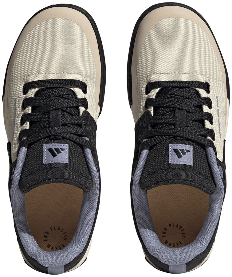 Five Ten Freerider Pro Canvas Flat Shoes - Women's, Sand Strata/Silver Violet/Core Black, 7.5