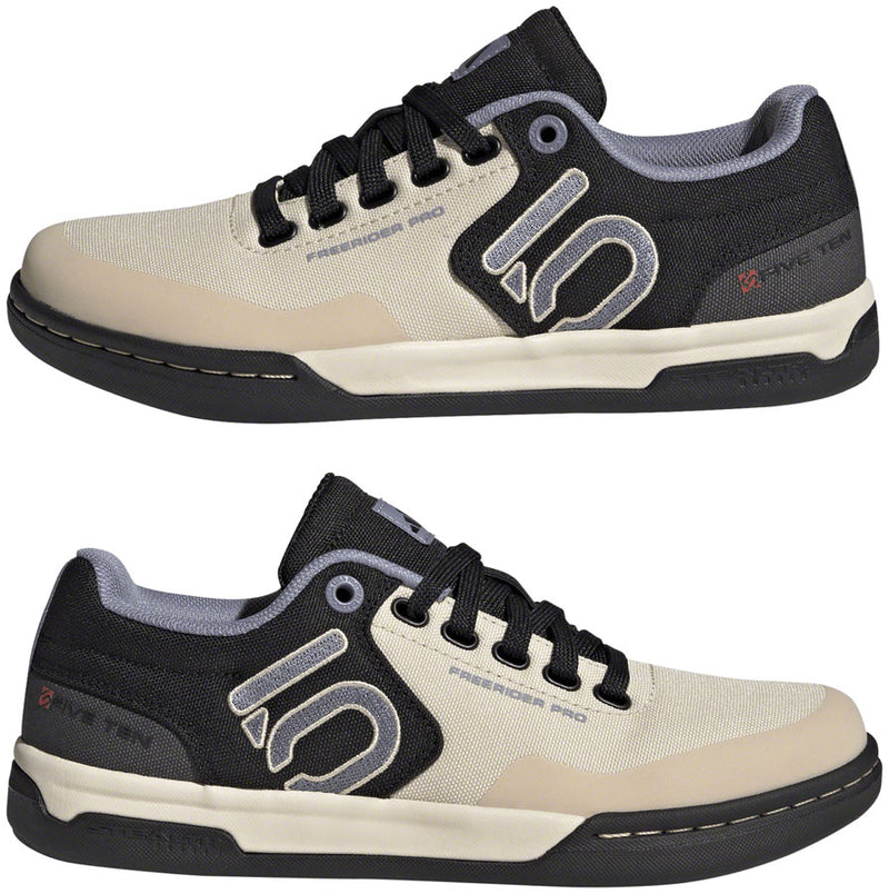 Load image into Gallery viewer, Five Ten Freerider Pro Canvas Flat Shoes - Women's, Sand Strata/Silver Violet/Core Black, 6.5
