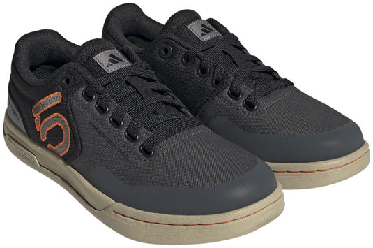 Five-Ten-Freerider-Pro-Canvas-Flat-Shoes-Women's-Gray-Six-Gray-Four-Impact-Orange-Gray-Six-Gray-Four-Impact-Orange-5.5-Flat-Pedal-Shoes