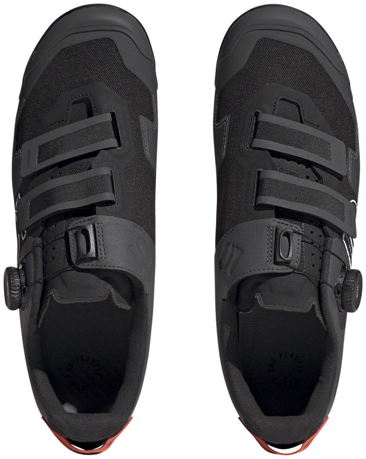 Load image into Gallery viewer, Five Ten Kestrel BOA Mountain Clipless Shoes - Men's, Core Black/Ftwr White/Impact Orange, 6

