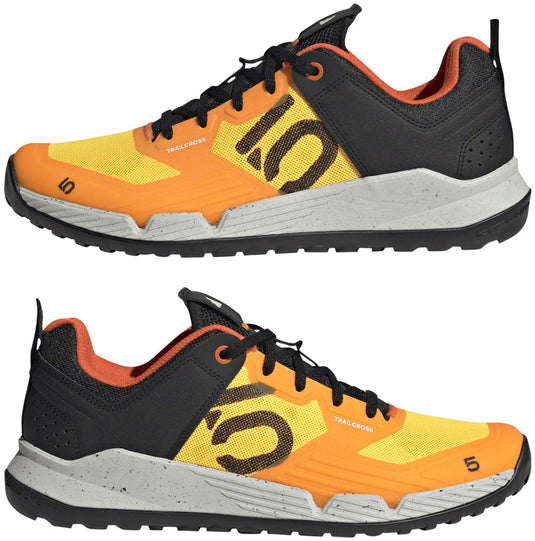 Five Ten Trailcross XT Flat Shoes - Men's, Solar Gold/Core Black/Impact Orange, 7.5