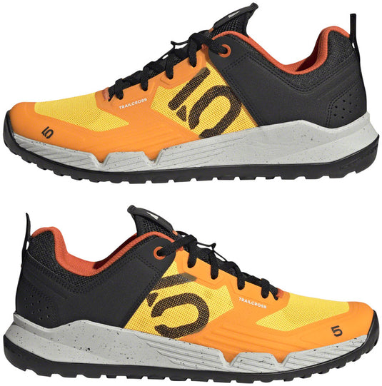 Five Ten Trailcross XT Flat Shoes - Men's, Solar Gold/Core Black/Impact Orange, 12