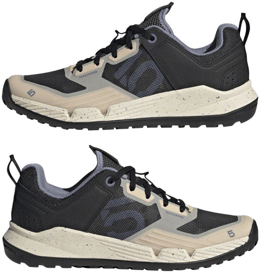 Five Ten Trailcross XT Flat Shoes - Womens, Gray Six/Silver Violet/Acid Orange, 7.5