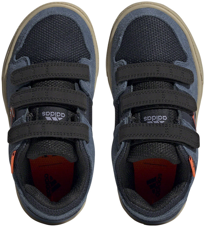 Five Ten Freerider VCS Flat Shoes - Kid's, Legend Ink/Wonder Steel/Impact Orange, 5.5